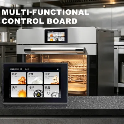 Direct Sale Commercial Oven Controller 4.3 Inch HD Touchscreen Multi-functional Control Board MK26L03 with Multi-Layer Safety