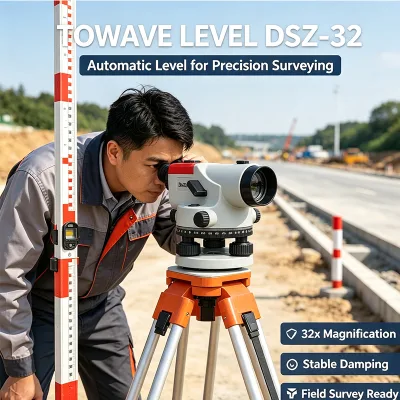 Tuowei DSZ-32 Automatic Optical Level High Precision Survey Instrument for Construction Land Leveling Measurement
