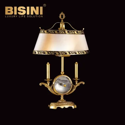 Minimalist Exquisite Table Lamp for Bedroom Bedside Table Lamp Art Creative Holder Fabric Shade Decoration