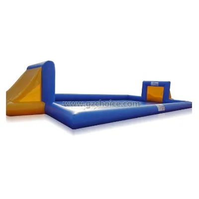 Custom Inflatable Football Pitch Soccer Sheet Inflatable Soap Football Field