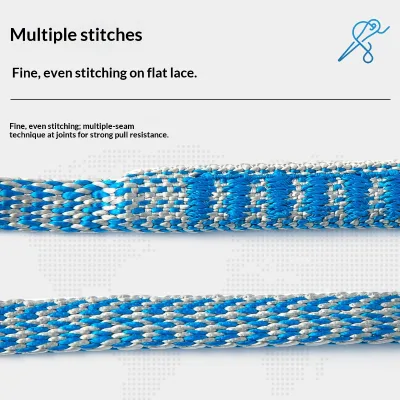 Kanle Heavy-Duty Flat Webbing Rope Outdoor Rock Climbing Caving Team Building Rescue Wear-Resistant High-Strength Safety Harness