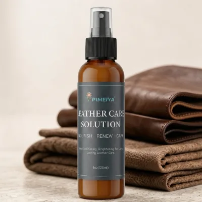 Professional Leather Care Liquid Deep Nourishing Clean Condition Protect for Sofa Car Seats Shoes Bag Non Greasy Formula