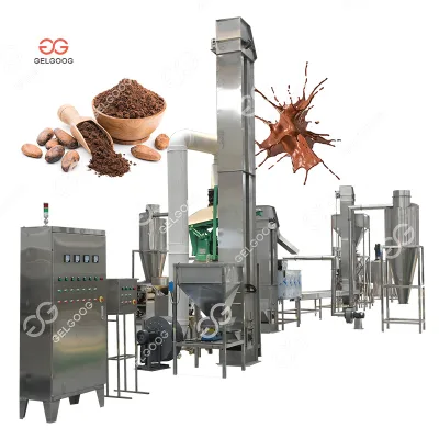 500kg/h Lfm Full Automatic Cocoa Beans Processing Line Machines Cocoa Bean Processing Machinery