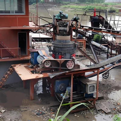 Fully Automation Crusher Complete Set Single Hydraulic Cone Crusher Machine with Vibrating Feeder