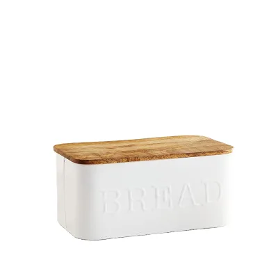 Bread Bin Enamel/metal Bread Box Vintage/bread Box Metal