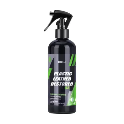 HGKJ Air Freshener Plastic Restorer Agent Wax Instrument Panel Auto Interior Auto Leather Liquid Wax Polish for Plastic Spray