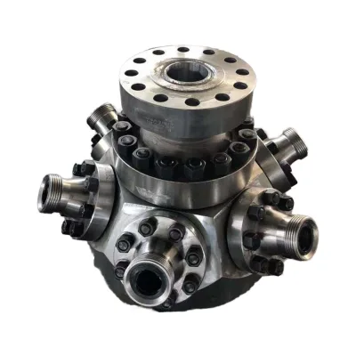 API 6A Six-Sided Frac Heads Goad Head Fracturing Tree for Drilling Equipment Petroleum Processing Gear