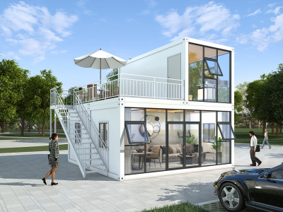 Holiday Resort Coffee Shop Motel Detachable Prefab Container House