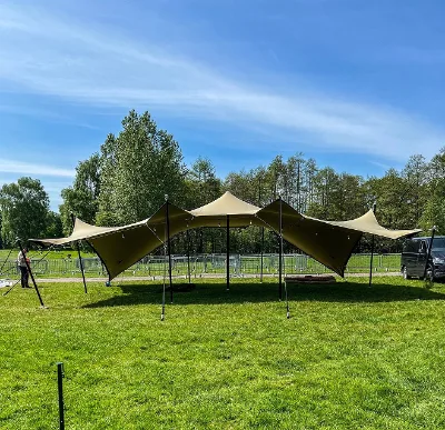 Factory OEM/ODM Waterproof 10x15m 10x20m Bedouin Stretch Tent Event Party Tent for 50 People
