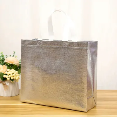 Wholesale Non Woven Recycling Shopping Bags Custom Supermarket Bolsas Ecologicas Reusable Promotional Business Gifts