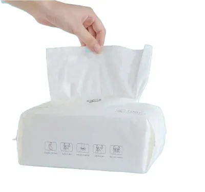 Private Label Disposable Cleaning Cotton Tissues Fabric Cleaning Cotton Tissue for Face Body