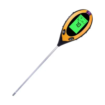 4 in 1 Home PH Meter Soil Thermometer Meter Sunlight Humidity Analyzer Soil Moisture Sensor PH Plant Tester Soil Garden Tools