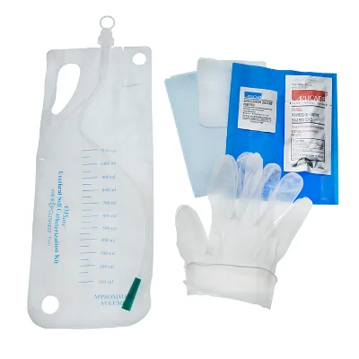 CE ISO Factory Supply OEM Other Medical Consumable Urine Drainage Bag Latex Silicon Urethral Catheterication Kit