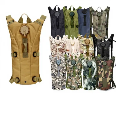 Hot Sale Hiking Hydration Pack Bag and Bladder Lightweight Tactical 3L Hydration Water Bladder Backpack