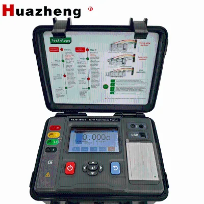 For Double Clamp Multifunction Grounding Resistance Tester with 1 Year Warranty CE for
