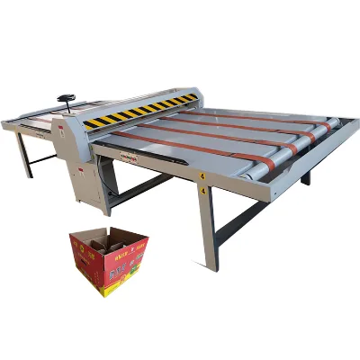 MQJ-2000 Semi Automatic Paperboard Cutter with 0.5mm Cutting Precision Burr-free Paper Cutter Corrugated Partition Maker
