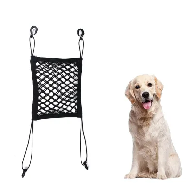 Safety Dog Car Net Barrier Stretchable Car Dog Barrier Multifunctional Storage Bag Dog Car Barrier