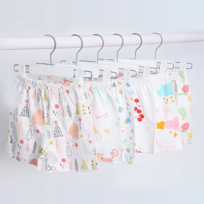 Direct Factory Sale 100% Cotton Knitted Baby Pants Shorts Summer Children's Pajamas Sweatpants Style Made in China