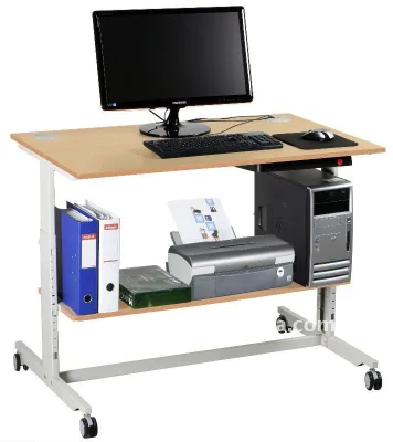 Computer Desk with Wheels