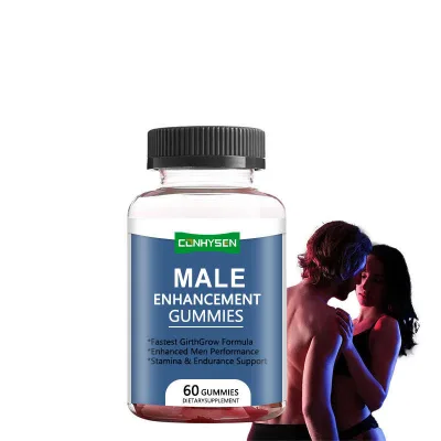 Supplier Factory Men's Enhancement Gummies Support Fastest Girth Grow Formula Enhanced Men Performance Stamina Endurance Support