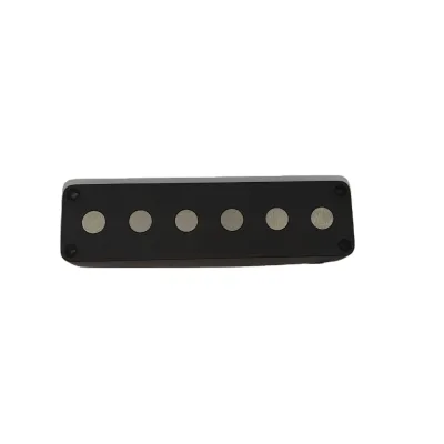 Noiseless Aluminum Nickel Cobalt up and Down Laminated 6 Strings Electric Bass Pickup