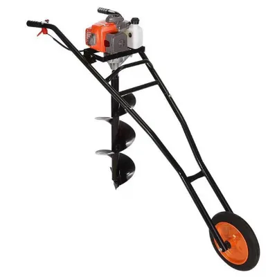 High-power Ground Drilling Machine Portable Small Ground Drilling Machine Two-stroke 52cc