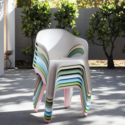 Guangwei School Furniture High Quality Durable Comfortable Leisure School Outdoor Plastic Chair