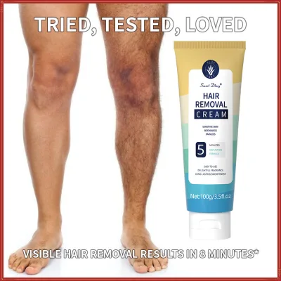 Private Label Hair Removal Cream Herbal Non Irritating Quick Whole Body Axillary Armpit Arm Leg Hair Remove Cream for Women