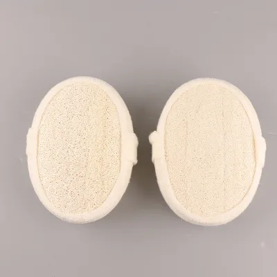 Natural Loofah Sponge Bath Ball Exfoliating Back-Scrubbing Bath Tool Thickened Bath Tool for Moisturizing Gloves