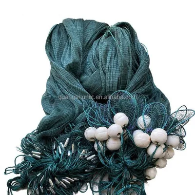 PE Multifilament Fish Farming Net Knotted Shrimp Seine Nets Drag Trawling Net