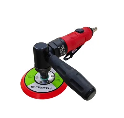 5-inch Pneumatic Polishing Machine, Straight Core Concentric Low-speed Tool, Handheld