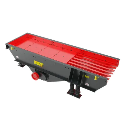 High Efficiency ZSW Grizzly Vibrating Feeder Equipment, Industrial Heavy Vibratory Feeder for Mine Construction Aggregate