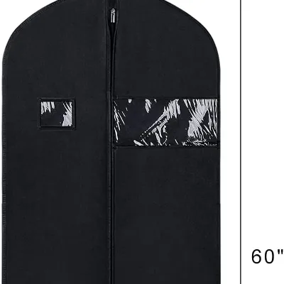 Custom Logo Bridal Gown Wedding Dress Tote Premium Odorless Breathable Fabric with Metal Grommet Foldable Storage Cover
