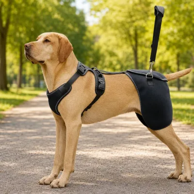 Durable Canine Hip Brace Support - Cost-effective Pet Joint Protection Wrap - Universal Fit Heavy Duty Rehabilitation Aid