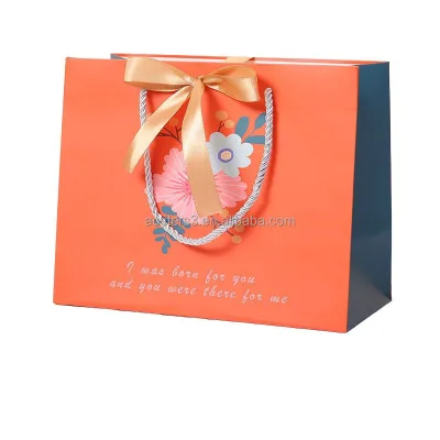 Premium Elegant Colorful Gift Bags  Luxury Shopping Paper Bags