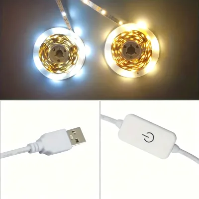LED Strip Lights for Kitchen Cabinets Closet TV Backlight Under Cabinet Lighting USB Flexible 2835 LED Strip Light Waterproof