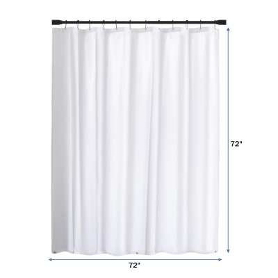 Wholesale PEVA Solid Color High Quality Waterproof Shower Curtain
