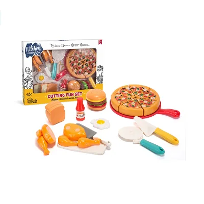 Food Set Kids Pretend Play Game Toys Education Game Toy