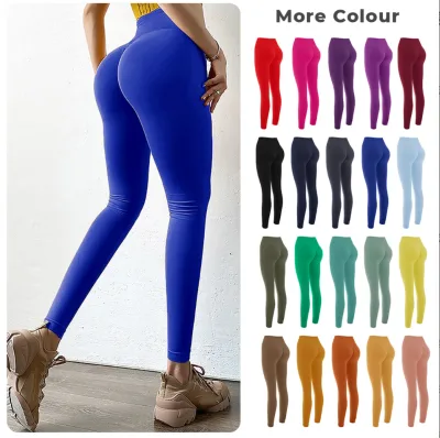 2022 Hot Selling Women High Waist Leggings Peach Buttocks Fitness Yoga Pants