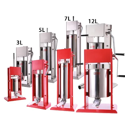 Sausage Filler Commercial Manual Electric Vertical Sausage 3l 10l 15l Filling Machine