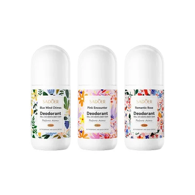 G Portable Fragrance Deodorant Romantic Rose Anti-perspirant Lotion Lan Feng Jing Walking Beads Deodorant 50ml