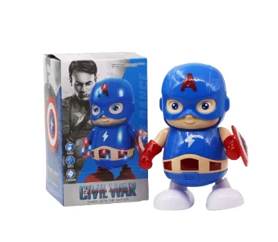 2024 New Product Children Smart Music Dancing Toy Robots Hero Popular Electronic Dancing Robot Toys for Kids