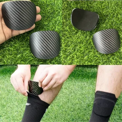 Mini Soccer Shin Guards for Kids Teenagers Adults Football Shinguard Cushion Leg Sleeve Sport Protection Gear Reduces Shocks