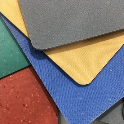 Fireproof Anti Scratch Pvc Viny Commercial Roll Gym Flooring Wood Floor Sticker Adhesive Floor Mat