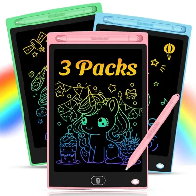 Wholesale HS H8M2 Cute Cartoon Toy Electronic Memo Pad LCD Message Board Graphics Drawing Writing Tablet Children Kid 8.5 in