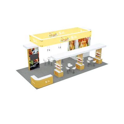 Expo Ceiling Hanging Floating Advertising Displays Quick Installation Customizable 20x40 Feet Large Reusable