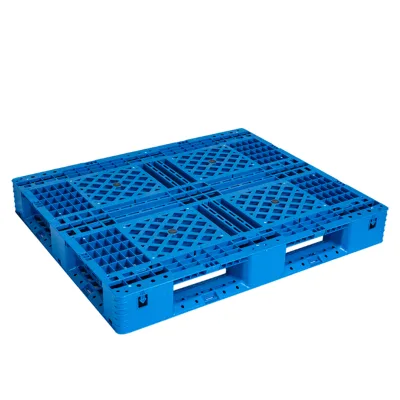 2T Resisting Acid and Alkali Static Load Capacity Sliding Mesh Double Sided Flat Plastic Pallet