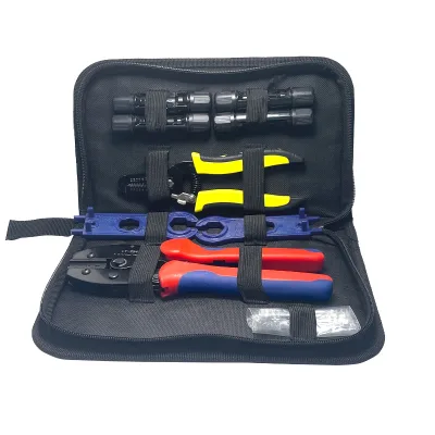 Crimper Hand Tool Solar Connector Pv Cable Wire Stripper Solar Panel Tool Pliers Kit for Solar System