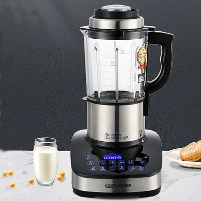 Blender Heavy Duty Stainless Steel with Pedestal Large Screen Custom logo Black Blender
