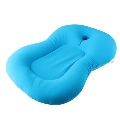 Infant Bath Sponge Anti-Slip Soft Foam Cushion Pad, Soft Anti-Slip Bath Pad for Baby Comfortable Bathing
